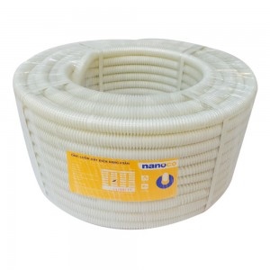 Ống xoắn 16mm NANO trắng - Mét