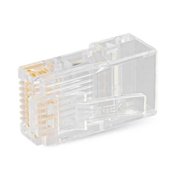Đầu mạng RJ45 DINTEK CAT5e mạ vàng (1501-88052) - Bịch Đầu mạng RJ45 DINTEK CAT5e mạ vàng (1501-88052) - Bịch