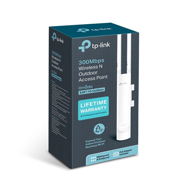Bộ phát Wifi chuyên dụng Tp-link EAP110 - Outdoor 300Mbps - Bộ