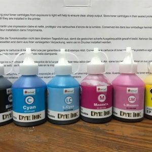 Mực in màu nước Estar cho máy in Epson 6 màu (Chai 100ml) - Chai