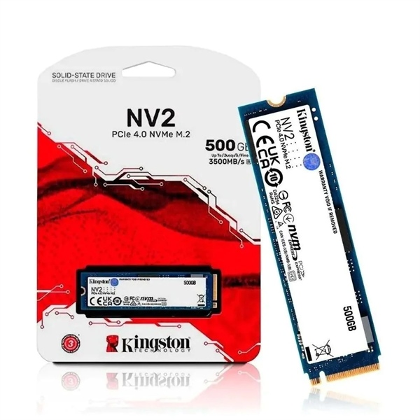 Ổ cứng SSD Kingston 500G NV2 M.2 2280 NVMe (SNV2S/500G) - Cái