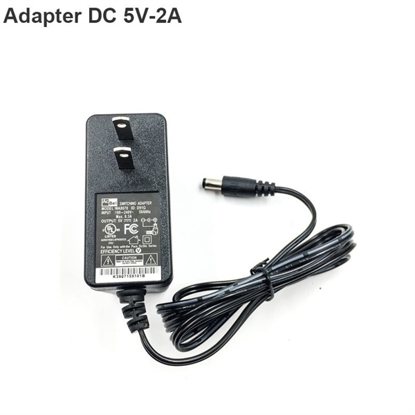 Adapter nguồn 5V 2A chân lớn 5.5x2.1-2.5mm - Cái