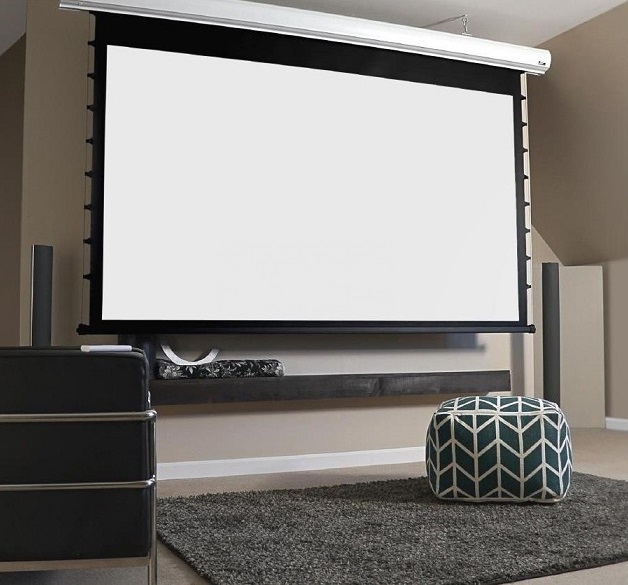 Màn chiếu điện âm trần căng dây 100-inch EXZEN ELW100-ECA-TTS - Cái