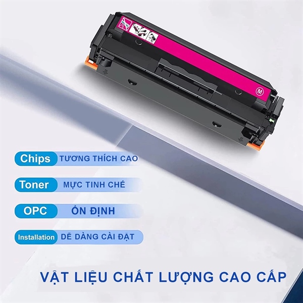 Hộp mực máy in laser màu HP 415A - W2033A - Màu hồng - Hộp