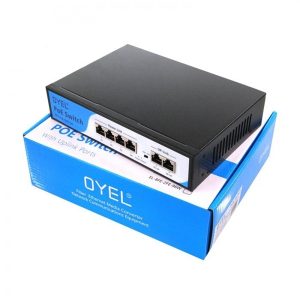Switch PoE OYEL 4 ports + 2 uplinks - EL-4FE-2FE-65W - Cái Switch PoE OYEL 4 ports + 2 uplinks - EL-4FE-2FE-65W - Cái