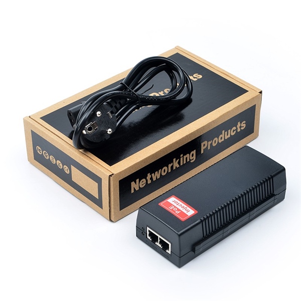 Switch PoE 2 port 10/100M 48V-56V 1A công suất cao (chạy dây 8 lõi 45+ 78-) - Cái
