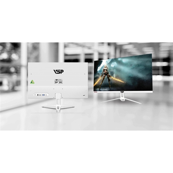 Màn hình VSP V2408S 24 inch (Full-HD, IPS, 75HZ) - Màu trắng - Cái