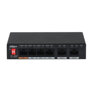 Switch PoE Dahua 3006-4ET-60 2uplink 60W - Cái