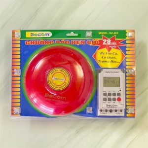 Chuông báo hẹn giờ tan ca, tan trường tự động Decom DC-28P - Cái