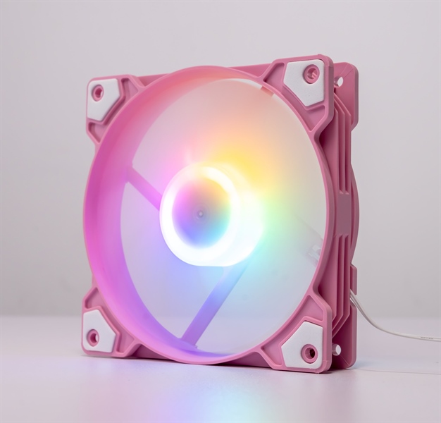 Fan Case Red Moon K8 Led RGB (Màu hồng) - Cái