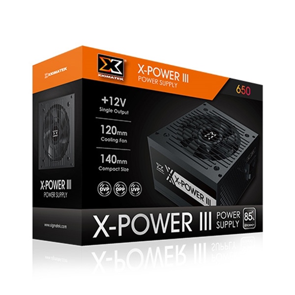 Nguồn Xigmatek X-POWER III 350 250W (Màu đen) - Cái