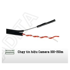 Cáp tín hiệu camera 2 lõi Kadita (Cuộn 500m) - Cuộn