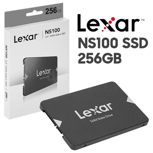 Ổ cứng SSD Lexar NS100 256GB 2.5" SATA3 (LNS100-256RB) - Cái