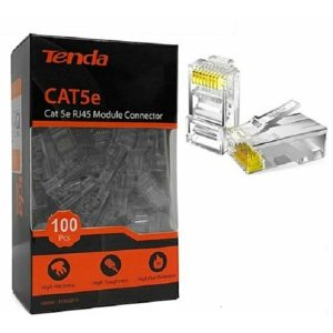 Đầu mạng Tenda CAT5e mạ vàng - Cái