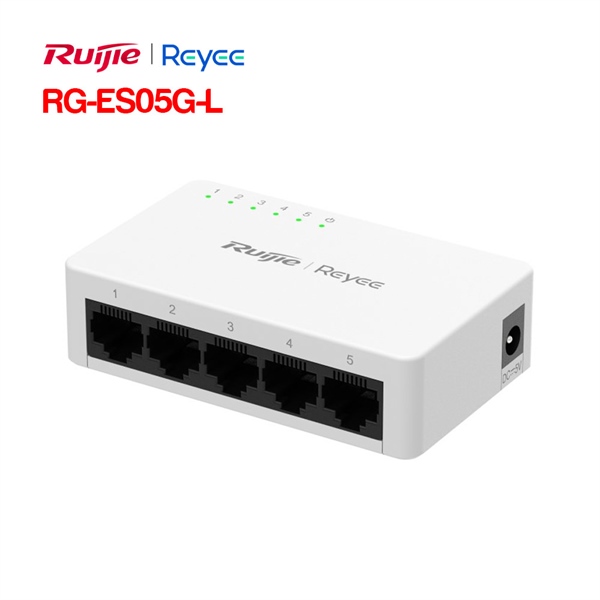 Switch mạng Ruijie RG-ES05G-L 5 Port 1Gbps giá rẻ - Cái