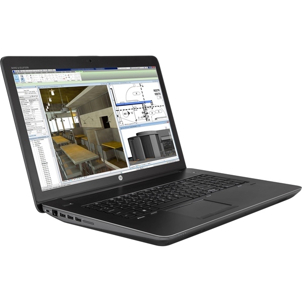 Laptop HP ZBook 17 G3 Workstation XEON E3-1535M/DDR4 16GB/SSD 512GB/VGA Quadro M4000M 4GB DDR5 256 bit/IPS 17.3 inch Full HD/Black (2nd) - Cái