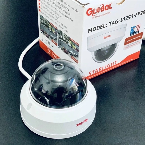 Camera IPC Global TAG-I42L3-F28 2.0 Mpx (None PoE) - Cái
