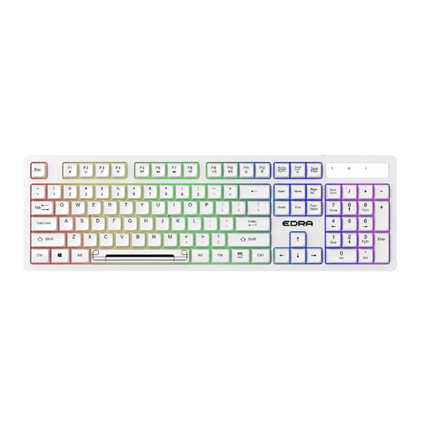 Bàn phím EDRA EK506 Trắng - Cái