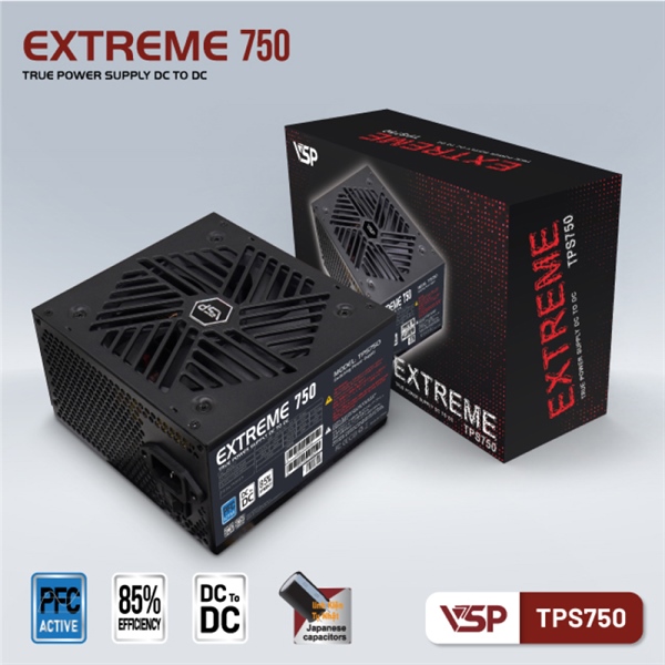 Nguồn máy tính VSP Extreme TPS750 750W DC to DC - Cái