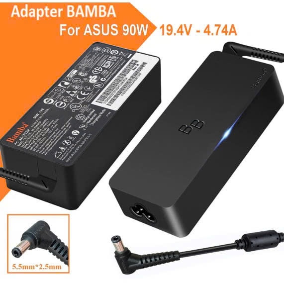 Sạc Laptop ASUS 19V-4.74A BAMBA đầu 5.5*2.5mm (Chuôi lớn) - Cái