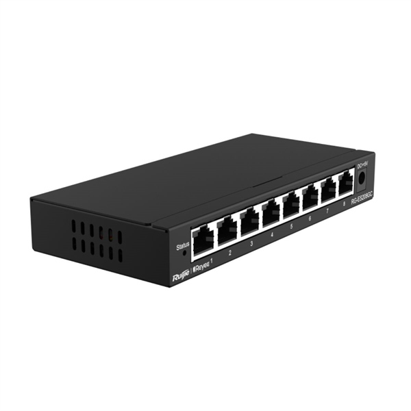 Switch mạng RUIJIE RG-ES208GC 8 ports Gigabit Layer 2 Smart Managed Switch - Cái