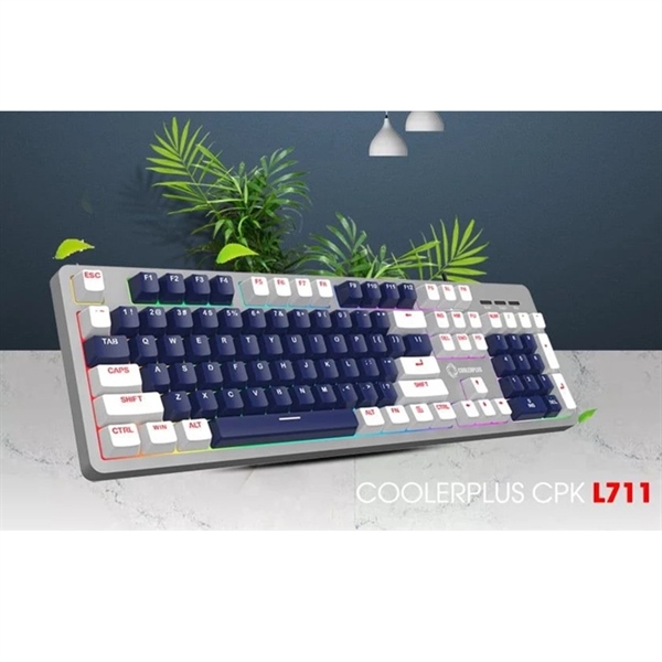 Bàn phím có dây Coolerplus CPK-L711 - Cái Bàn phím có dây Coolerplus CPK-L711 - Cái