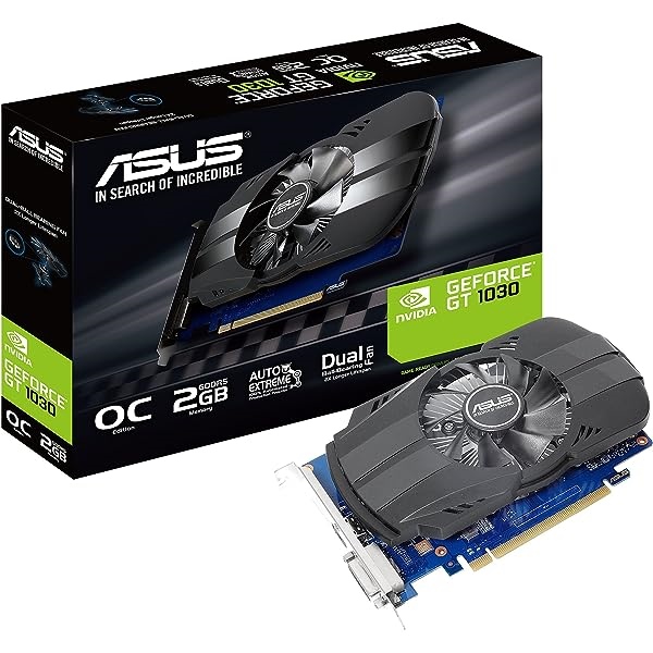 Card đồ họa VGA Asus PH-GT1030 2G OC 1 Fan - Cái
