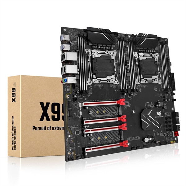 Combo Main X99 ZX-DU99D4 V1.31 Dual CPU Xeon E5-2683 V3 DDR4 64GB Reg ECC (32GBx2) - Bộ
