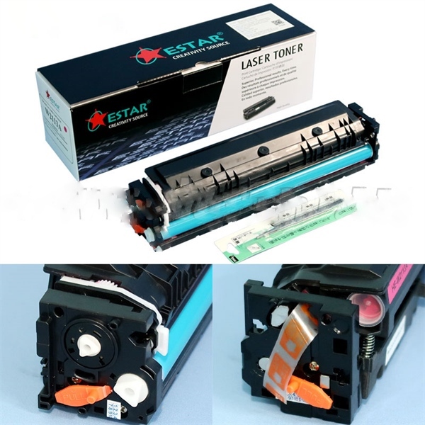 Hộp mực laser màu Estar W2113A/CRG067 không chip Magenta (màu hồng) dùng cho máy in HP Pro M255NW/M283fdw/Canon LBP 631cw/633cdw/MF651cw/655cdw/657cdw Hộp mực laser màu Estar W2113A/CRG067 không chip Magenta (màu hồng) dùng cho máy in HP Pro M255NW/M283fdw/Canon LBP 631cw/633cdw/MF651cw/655cdw/657cdw