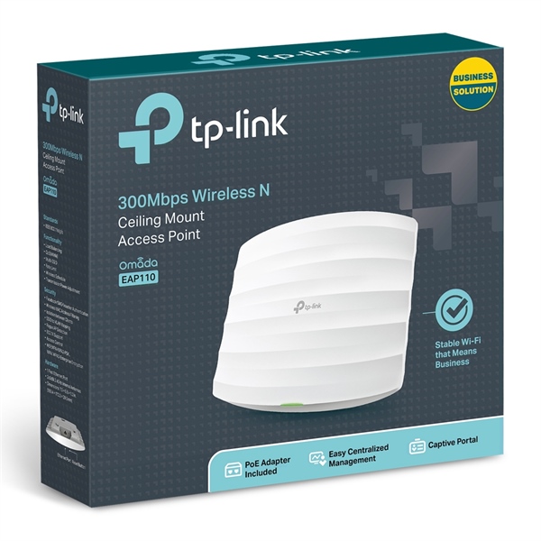 Bộ phát Wifi chuyên dụng Tp-link EAP110 - Ốp trần - Bộ