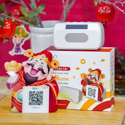Loa đọc thông báo chuyển khoản - Loa thần tài Mobifone - Bộ