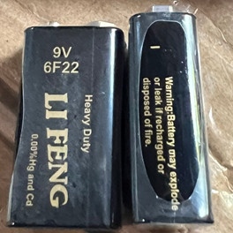 Pin 9V vuông - Cái