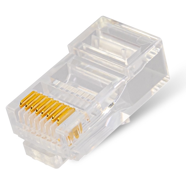Đầu mạng RJ45 DINTEK CAT5e mạ vàng (1501-88052) - Bịch Đầu mạng RJ45 DINTEK CAT5e mạ vàng (1501-88052) - Bịch