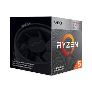 CPU AMD Ryzen 5 3400G 3.7GHz up to 4.2GHz, 4 nhân 8 luồng, 4MB Cache, Radeon Vega 11, 65W (Socket AM4) - Cái