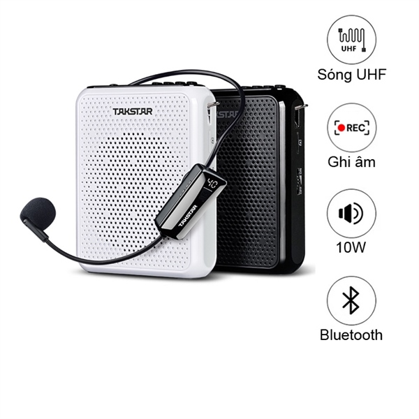 Loa thuyết minh Takstar E300W micro không dây chính hãng - Cái