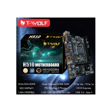 Mainboard T-wolf H510 Socket 1200 - Cái