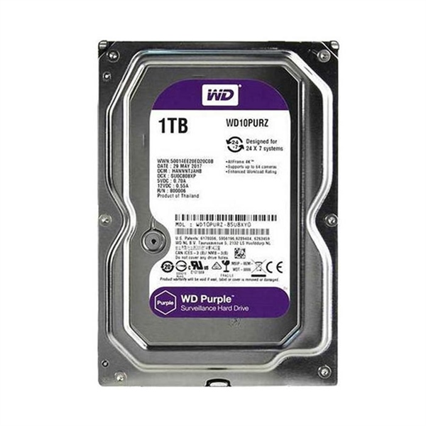 Ổ cứng WD Purple 1TB chuyên dụng Camera - Cái