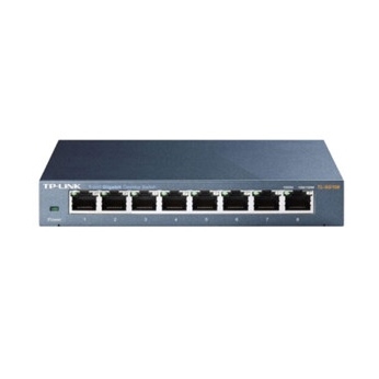 Switch PoE Fast FT10 8 ports + 2 uplinks 100Mbps - Cái