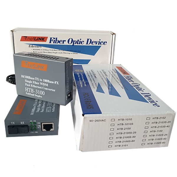 Converter quang 1Gbps NELLINK HTB-GS-03-A/B - Cái