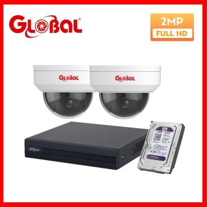 Combo 2 Camera IPC Global 2.0 Mpx - Bộ