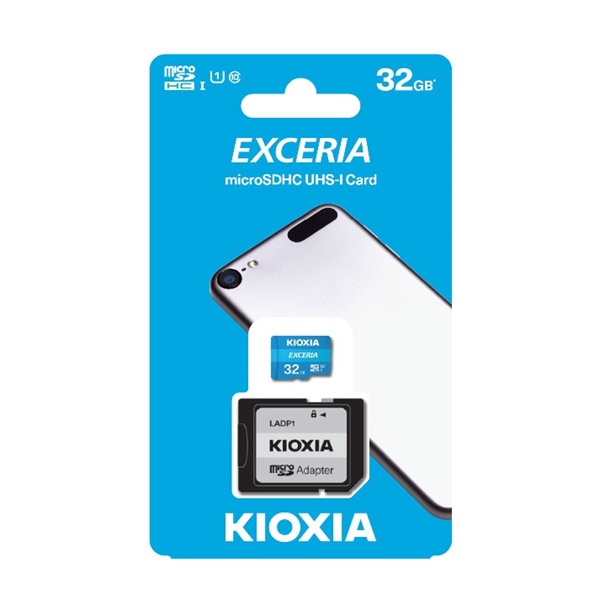 Thẻ nhớ MicroSD Kioxia 32GB U1 chuyên dụng camera - Thẻ