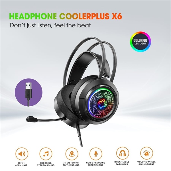 Tai nghe CoolerPlus CPH-X6 - Cái