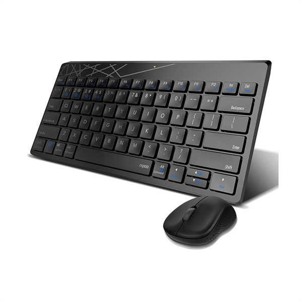 Combo chuột phím không dây RAPOO 8000M (K8000M+M160) - Bộ