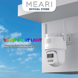 Camera IP Wifi PT MEARI S4 SSL 4MP ngoài trời full màu ban đêm - Cái