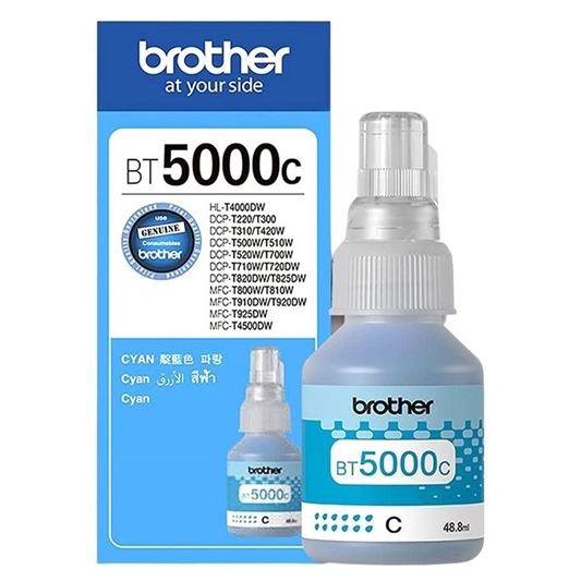 Mực in phun Brother BT5000C (Màu xanh) - Chai