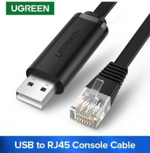 Cáp lập trình Console USB to RJ45 FTDI Ugreen 50773 dài 1.5m - Cuộn Cáp lập trình Console USB to RJ45 FTDI Ugreen 50773 dài 1.5m - Cuộn