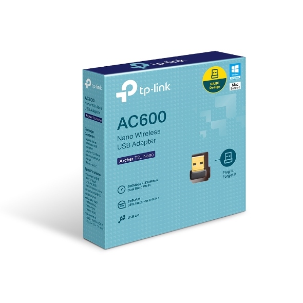 USB Wifi TP-Link Archer T2U Nano AC600