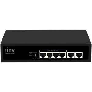 Switch PoE UNV NSW2010-6T-POE-S-IN (4-Port PoE, 2-Port Uplink) Switch PoE UNV NSW2010-6T-POE-S-IN (4-Port PoE, 2-Port Uplink)