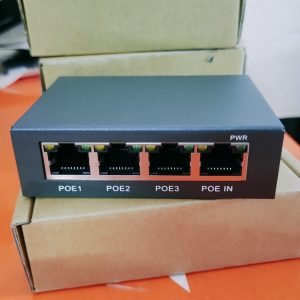 Bộ chia PoE Extender 1 ra 3 (Vỏ kim loại)