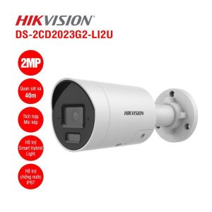Camera IP Hikvision DS-2CD2023G2-LI2U 2MP - Cái